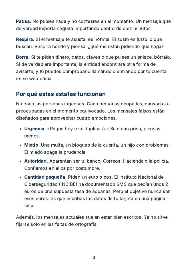 Página 3 de la guía